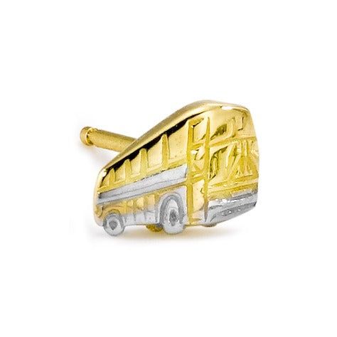 Ørestik 1 stk 750/18K guld Bus