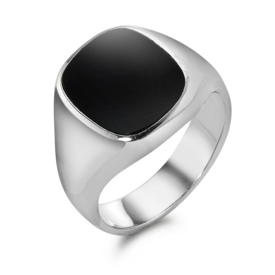 Ringe Sølv Onyx