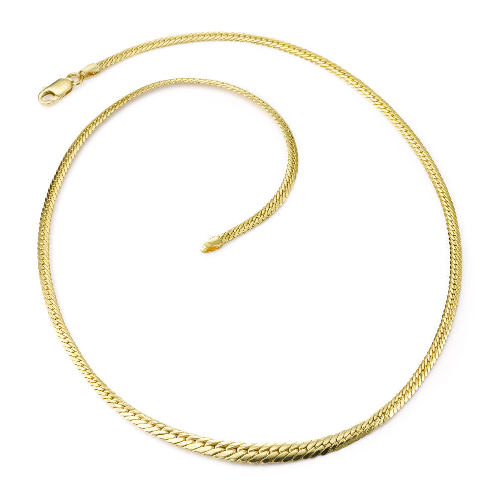 Collier 375/9K guld 42 cm