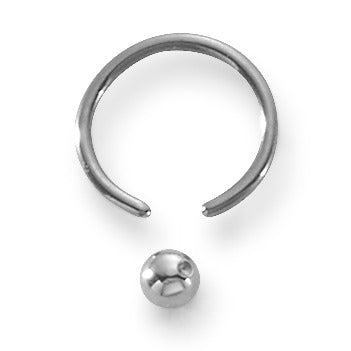 Piercing Rustfrit stål Ø10 mm