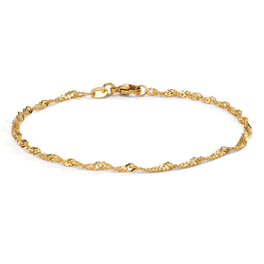 Armbånd 750/18K guld 19 cm