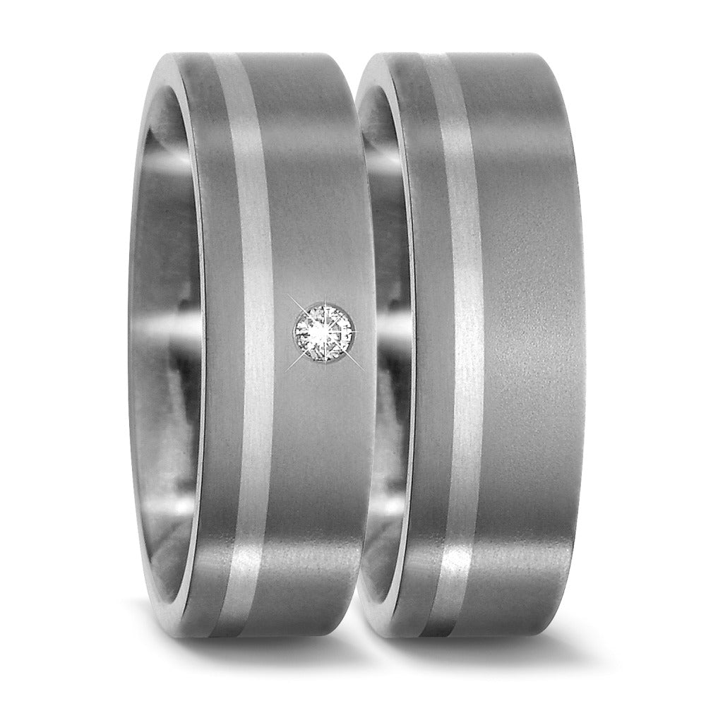 Ringe Titanium, 950 platin