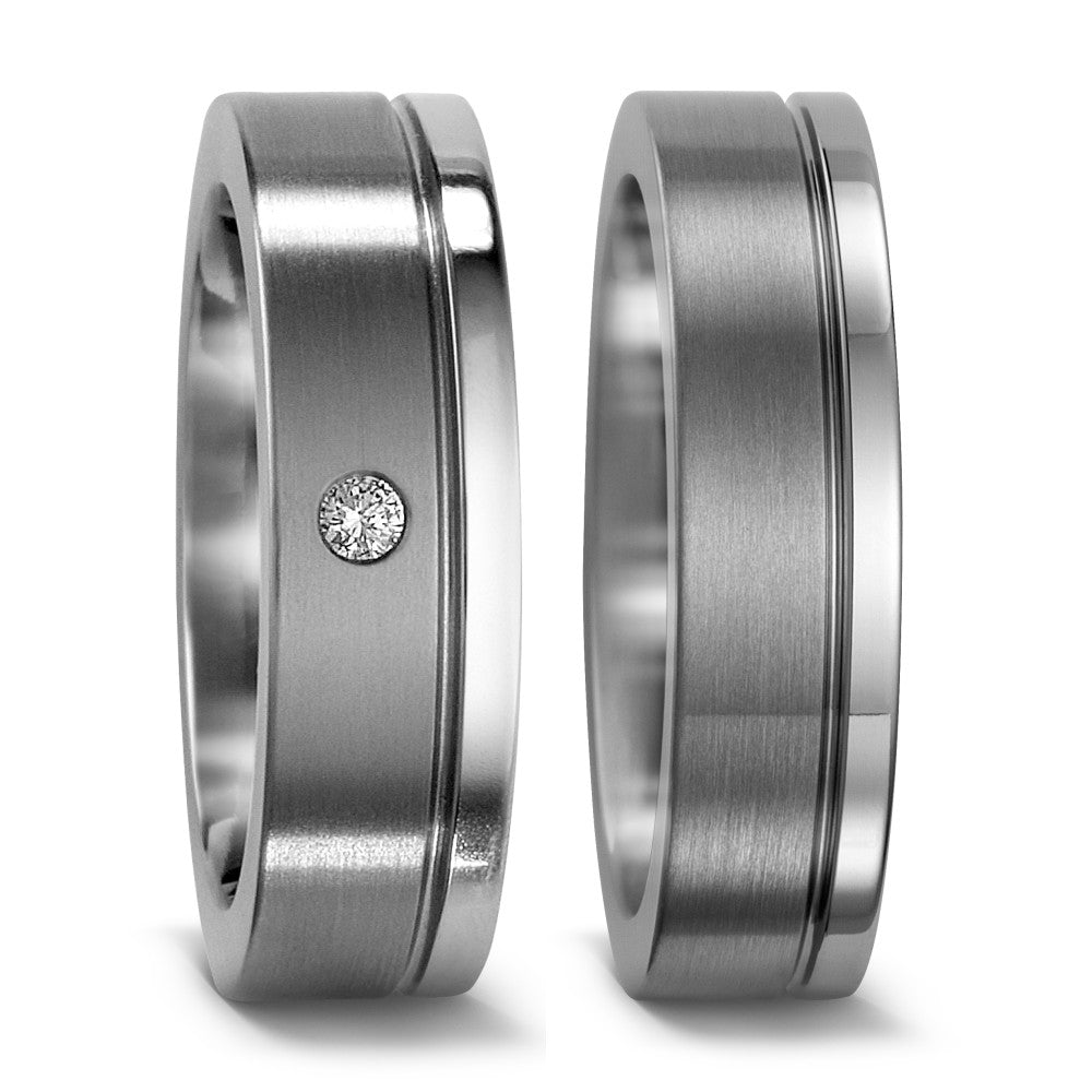 Partnerringe Titanium