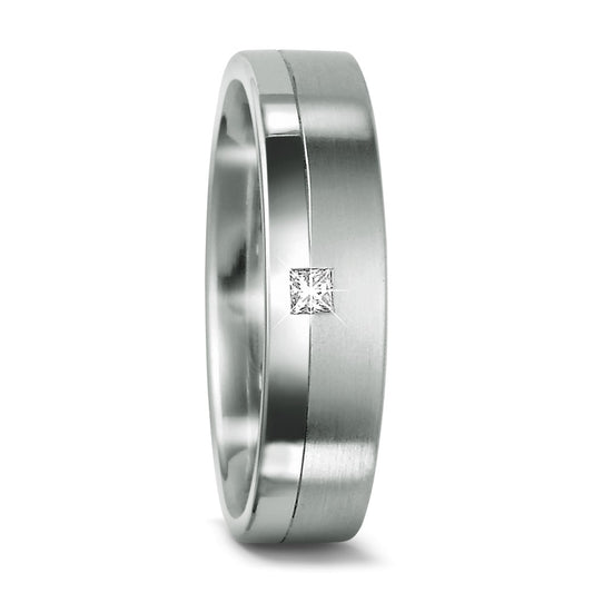 Partnerringe 950 platin Diamant 0.04 ct, tw-vvsi