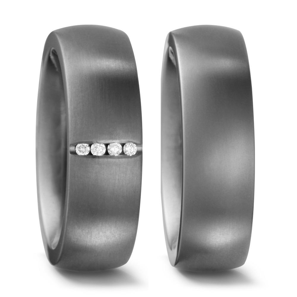 Partnerringe Titanium