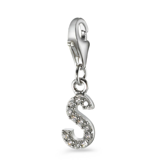 Charms Sølv Zirconia 4 Sten