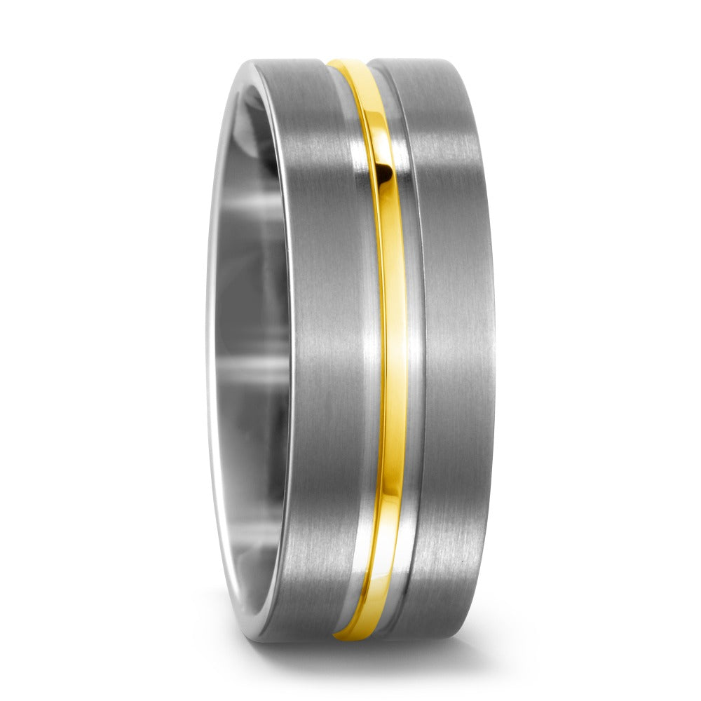 Ringe Titanium, 750/18K guld