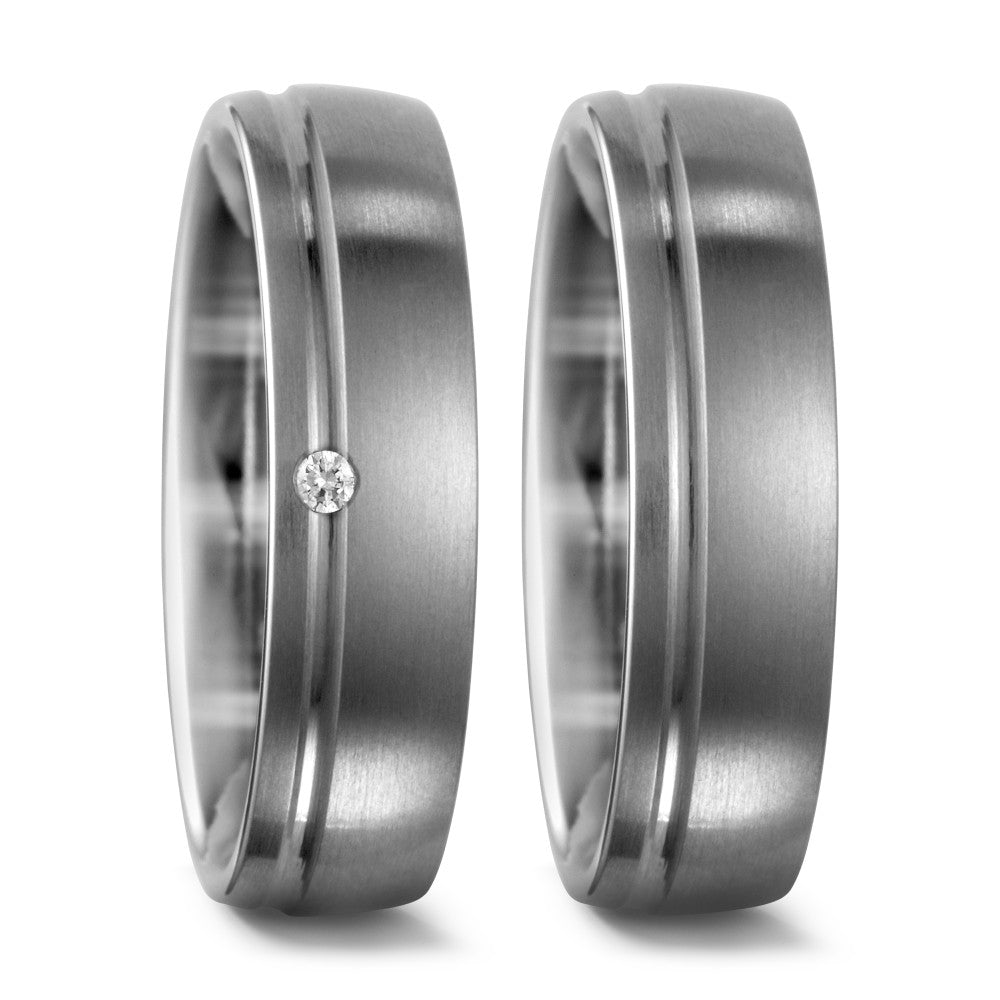 Partnerringe Titanium