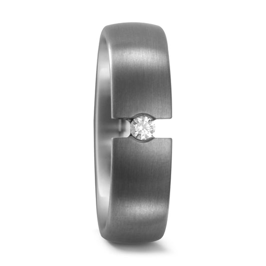 Partnerringe Titanium Diamant 0.05 ct, w-si