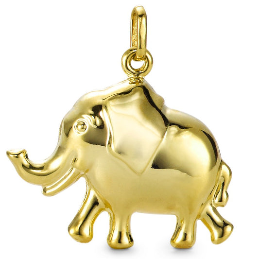 Vedhæng 375/9K guld Elefant