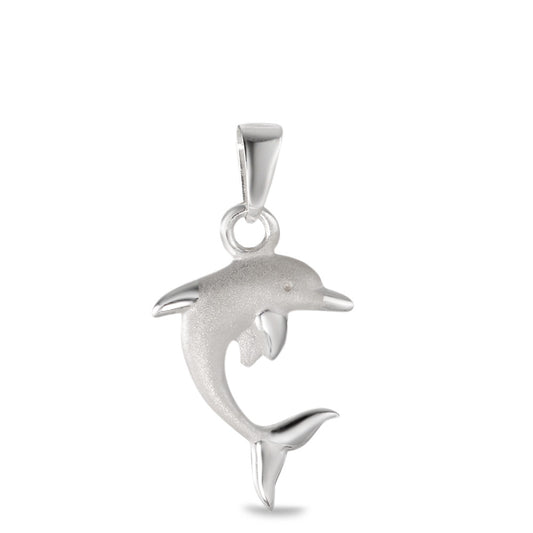 Vedhæng Sølv Delfin