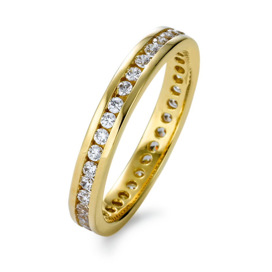 Memory ring 750/18K guld Zirconia