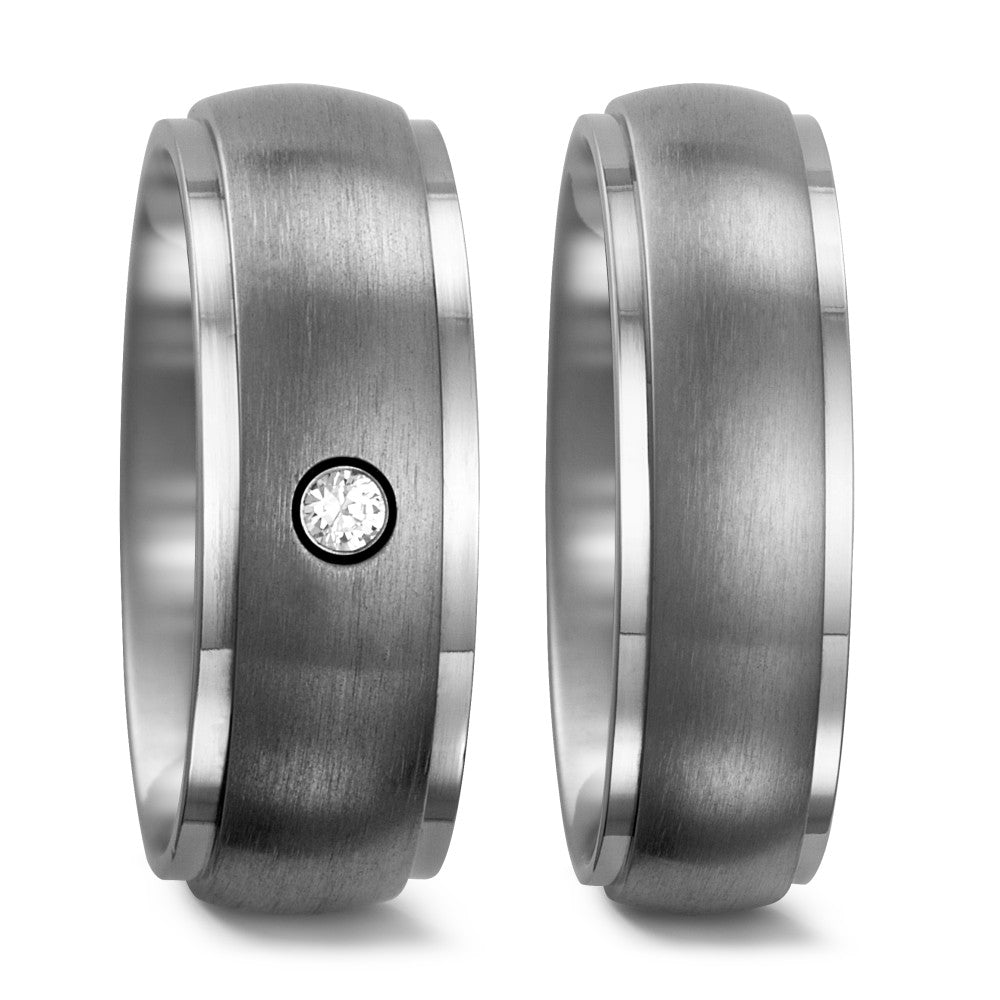 Partnerringe Titanium