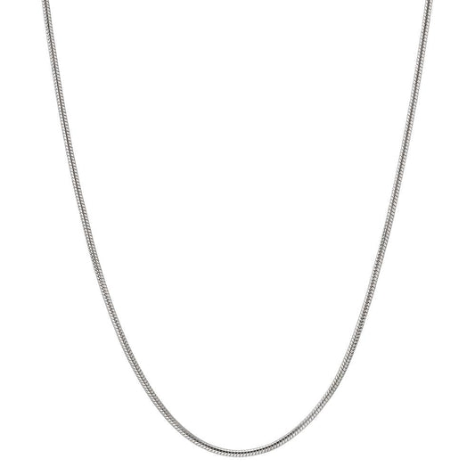 Halskæde Sølv rhodineret 38 cm