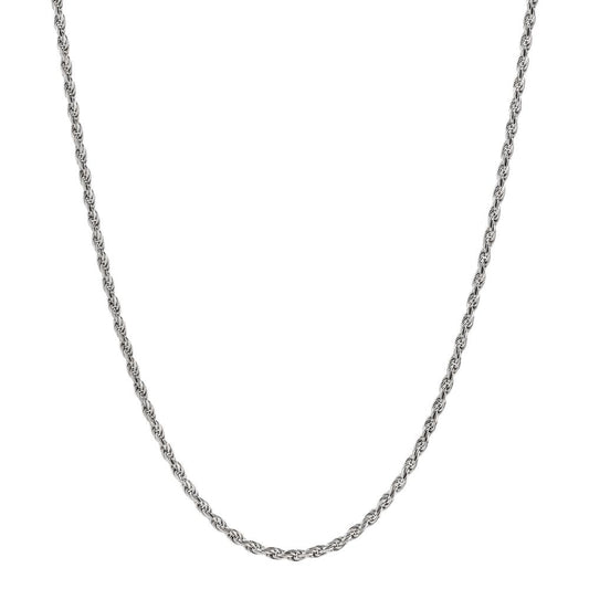 Halskæde Sølv rhodineret 42 cm