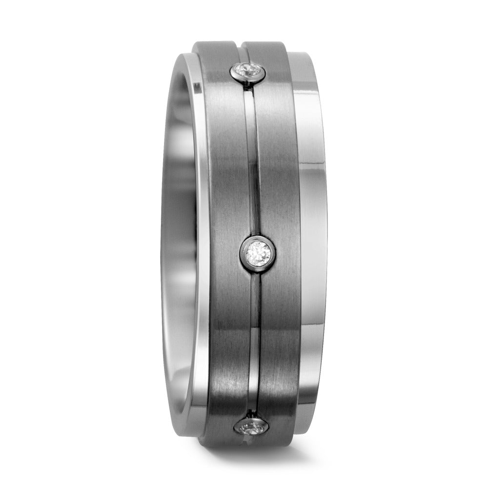 Ringe Titanium Zirconia 6 Sten