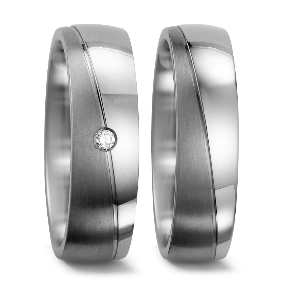 Partnerringe Titanium