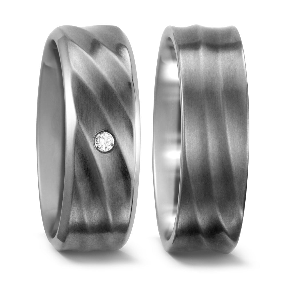 Partnerringe Titanium