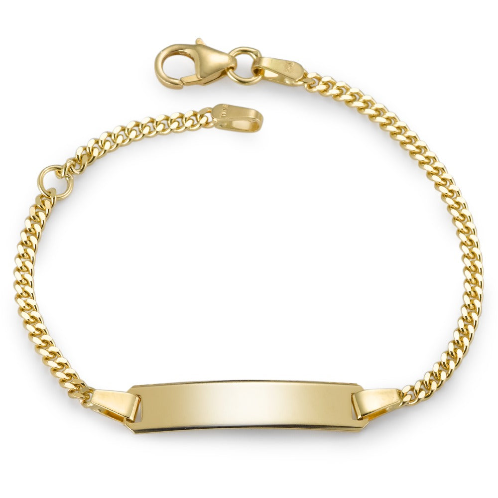 Indgraveret armbånd 750/18K guld 12-14 cm