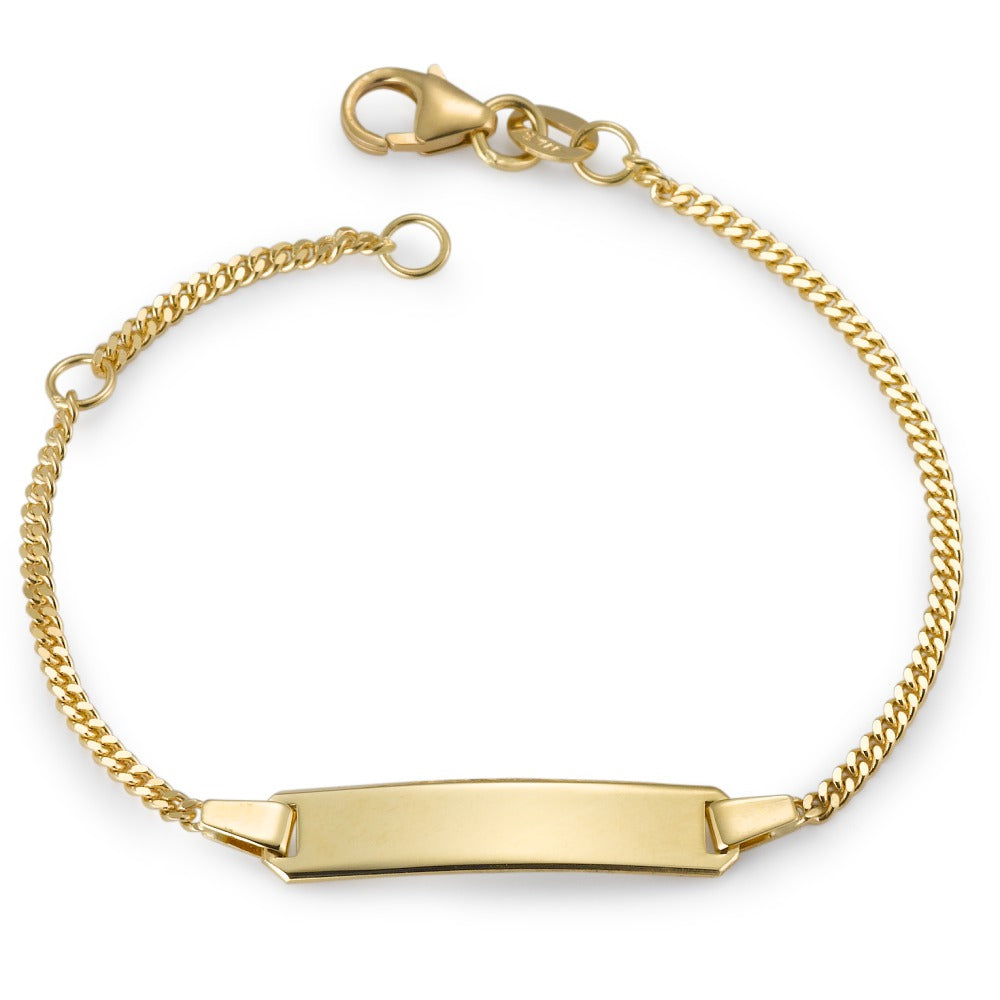 Indgraveret armbånd 750/18K guld 12-14 cm