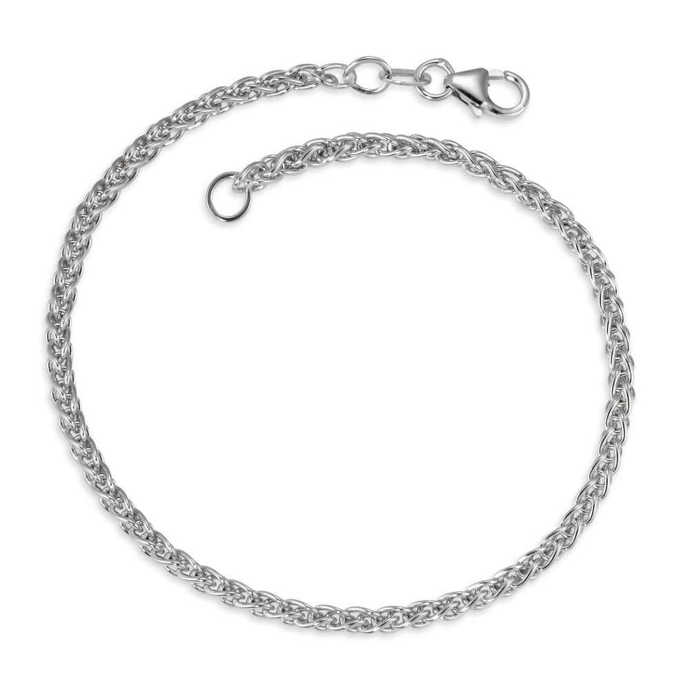 Armbånd 750/18K hvidguld 19 cm Ø2.5 mm