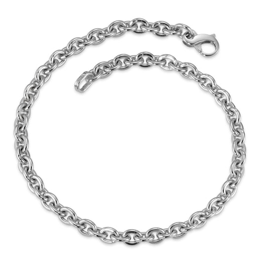 Armbånd 375/9K hvidguld 19 cm Ø4 mm