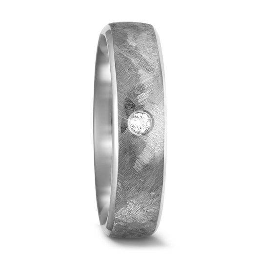 Partnerringe Titanium Diamant 0.05 ct, w-si