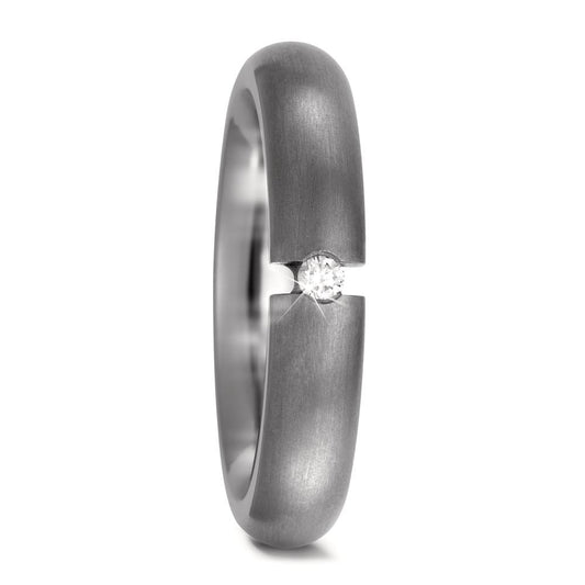 Partnerringe Titanium Diamant 0.03 ct, w-si