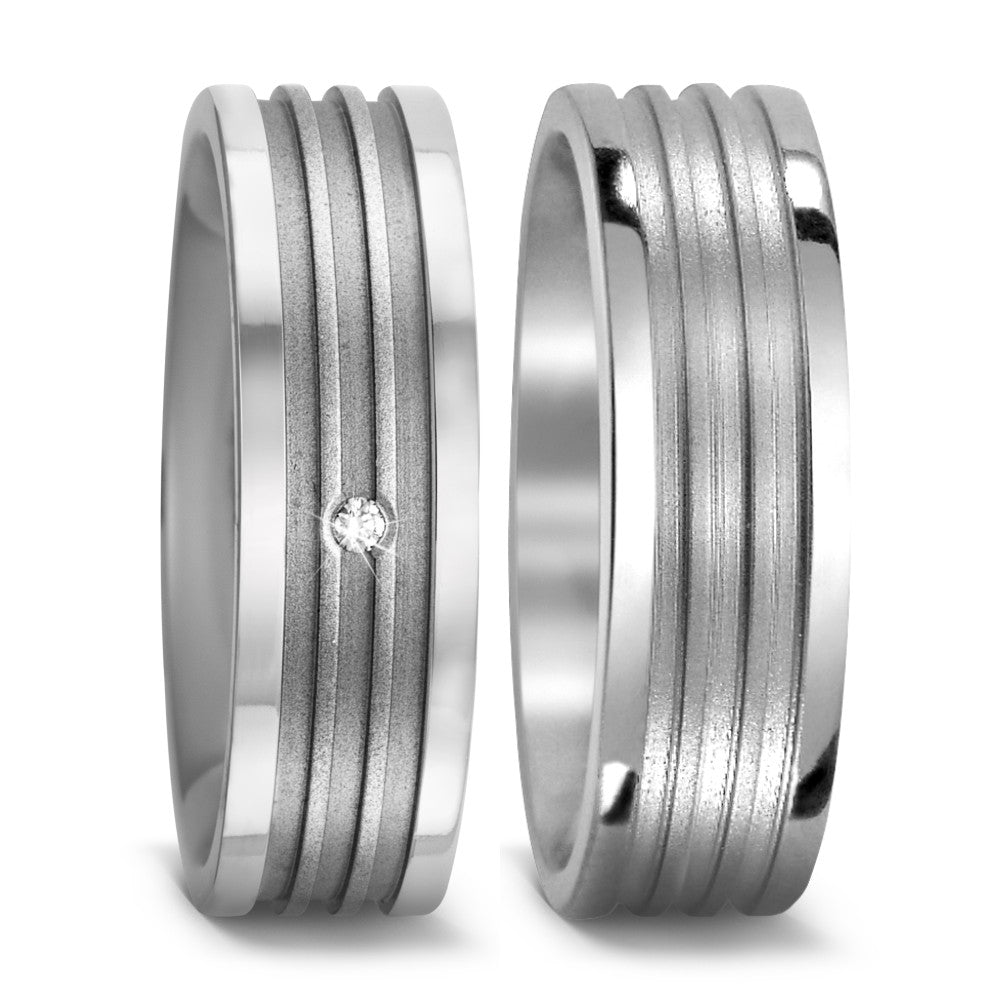 Partnerringe Titanium