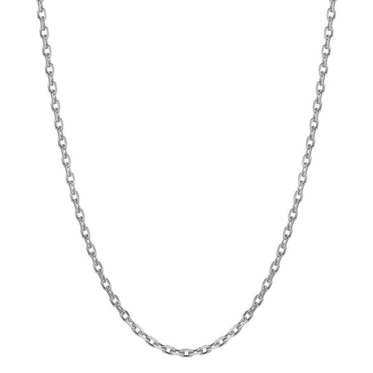 Halskæde Sølv rhodineret 36-38 cm