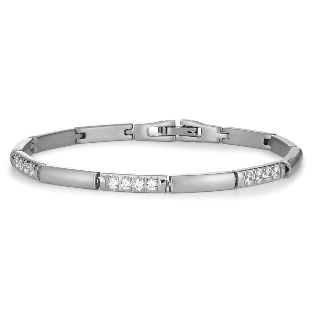 Armbånd Rustfrit stål Zirconia 19 cm