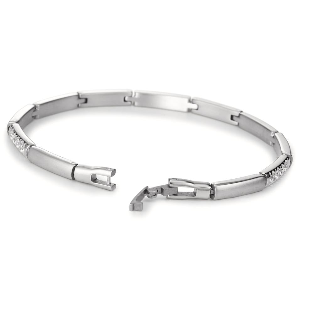 Armbånd Rustfrit stål Zirconia 19 cm