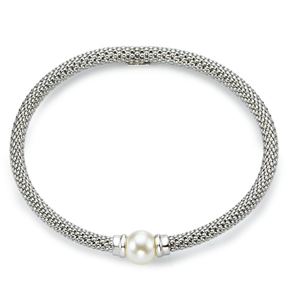 Armbånd Sølv rhodineret 19.5 cm Ø4 mm