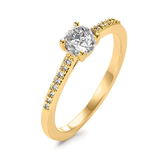 Solitaire ring Bronze Zirconia 17 Sten Ø5 mm