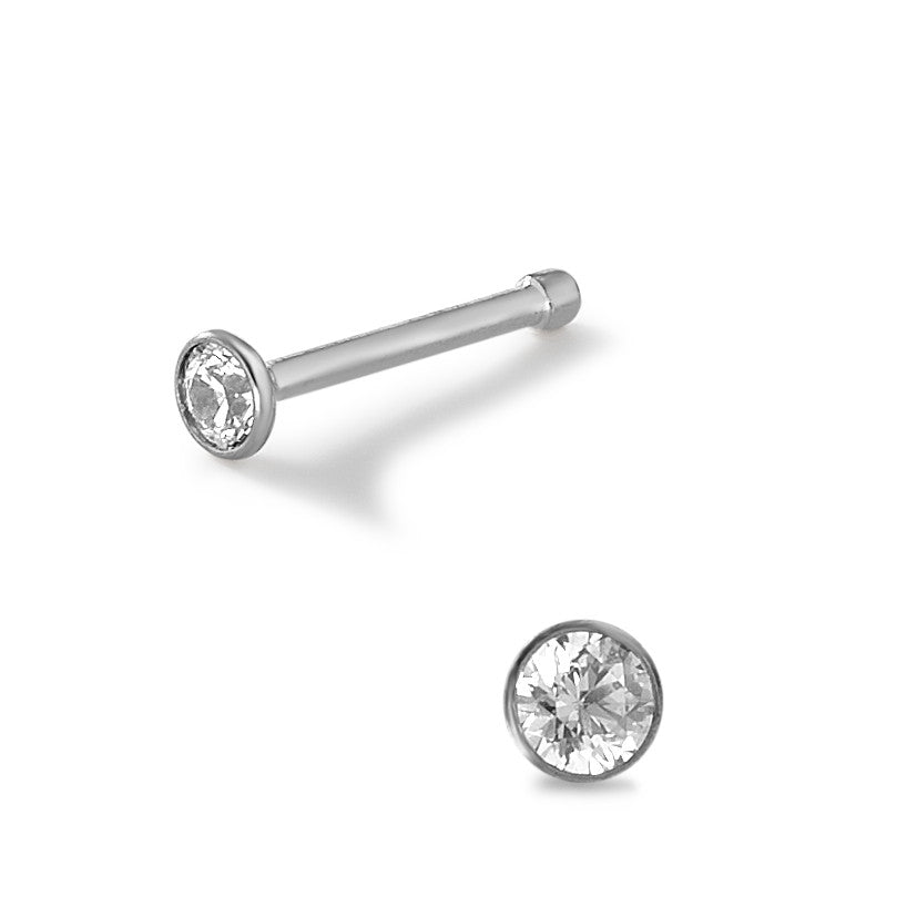 Næsestav Titanium Zirconia hvid Ø2.4 mm