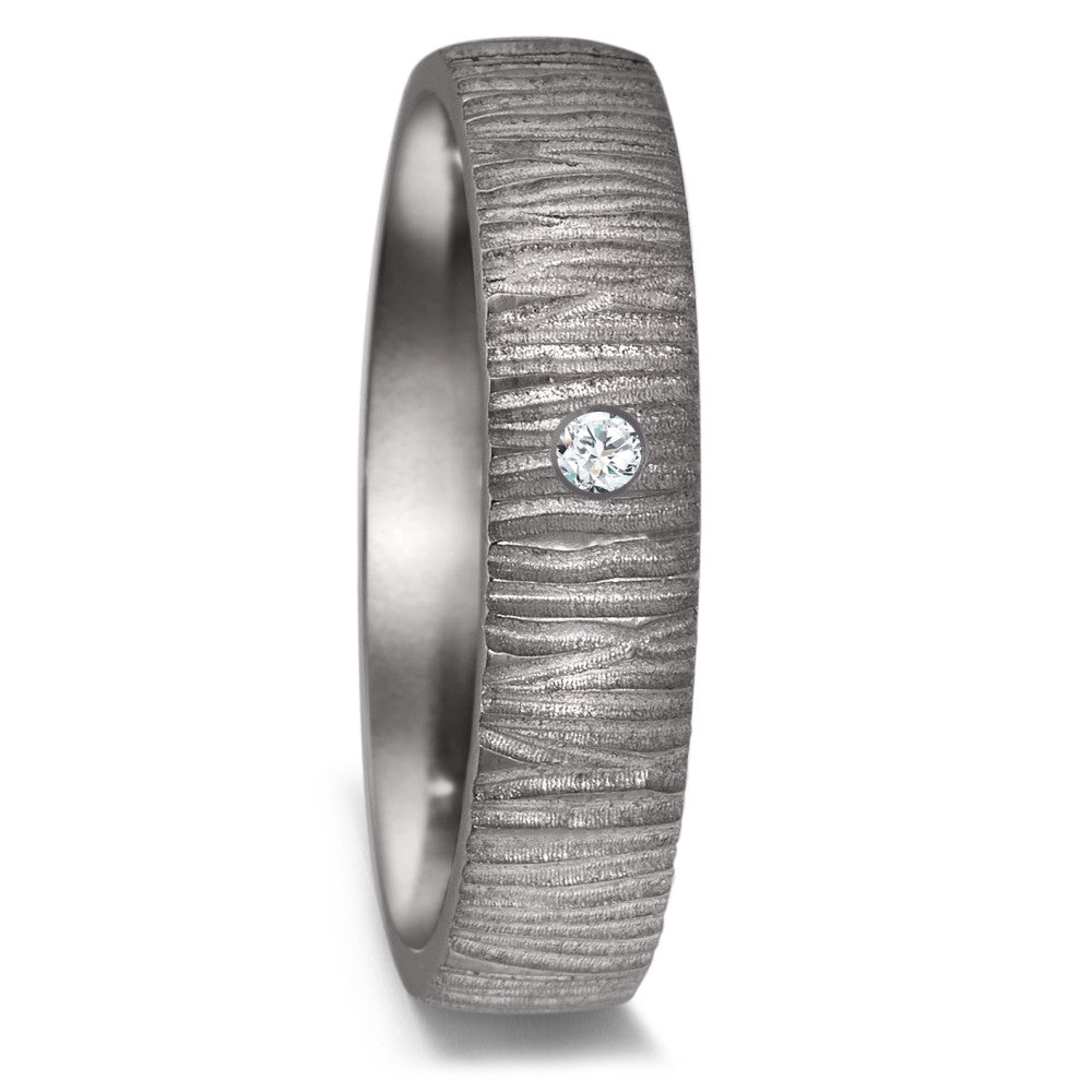 Partnerringe 999 tantal Diamant 0.03 ct, w-si