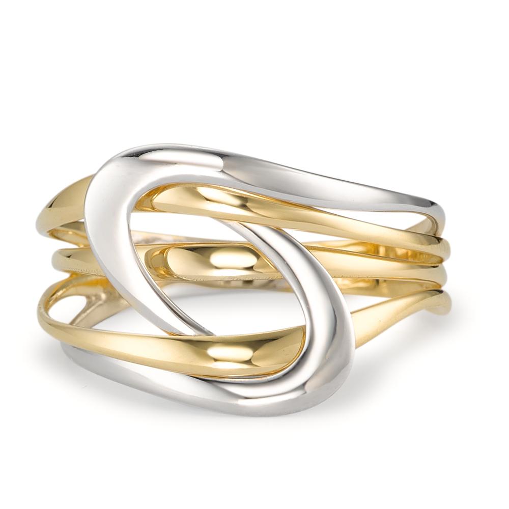 Fingerring 750/18K guld, 750/18K hvidguld