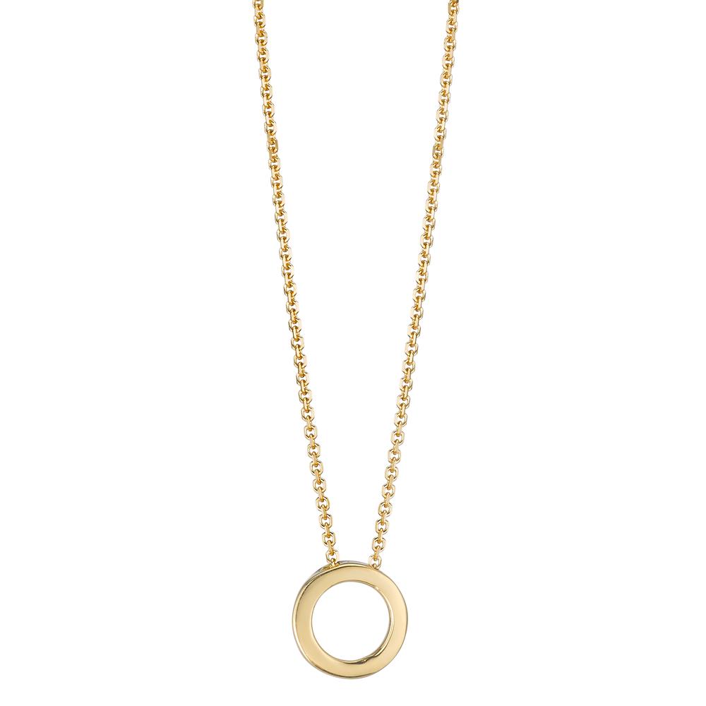 Collier 750/18K guld 42 cm Ø7 mm