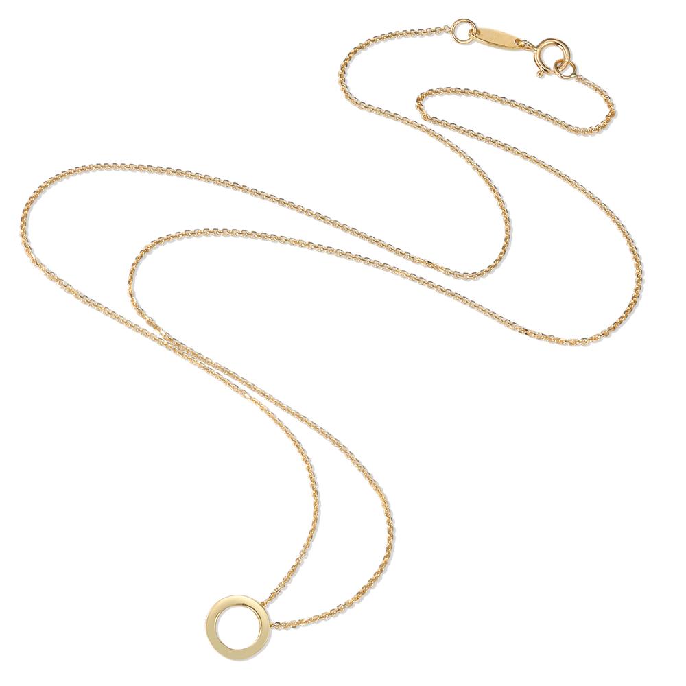 Collier 750/18K guld 42 cm Ø7 mm