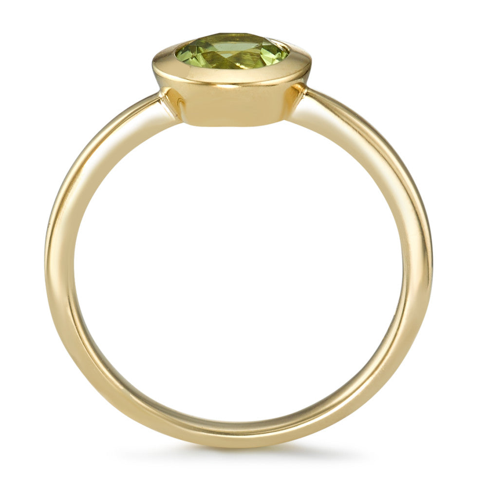 Fingerring 750/18K guld Peridot