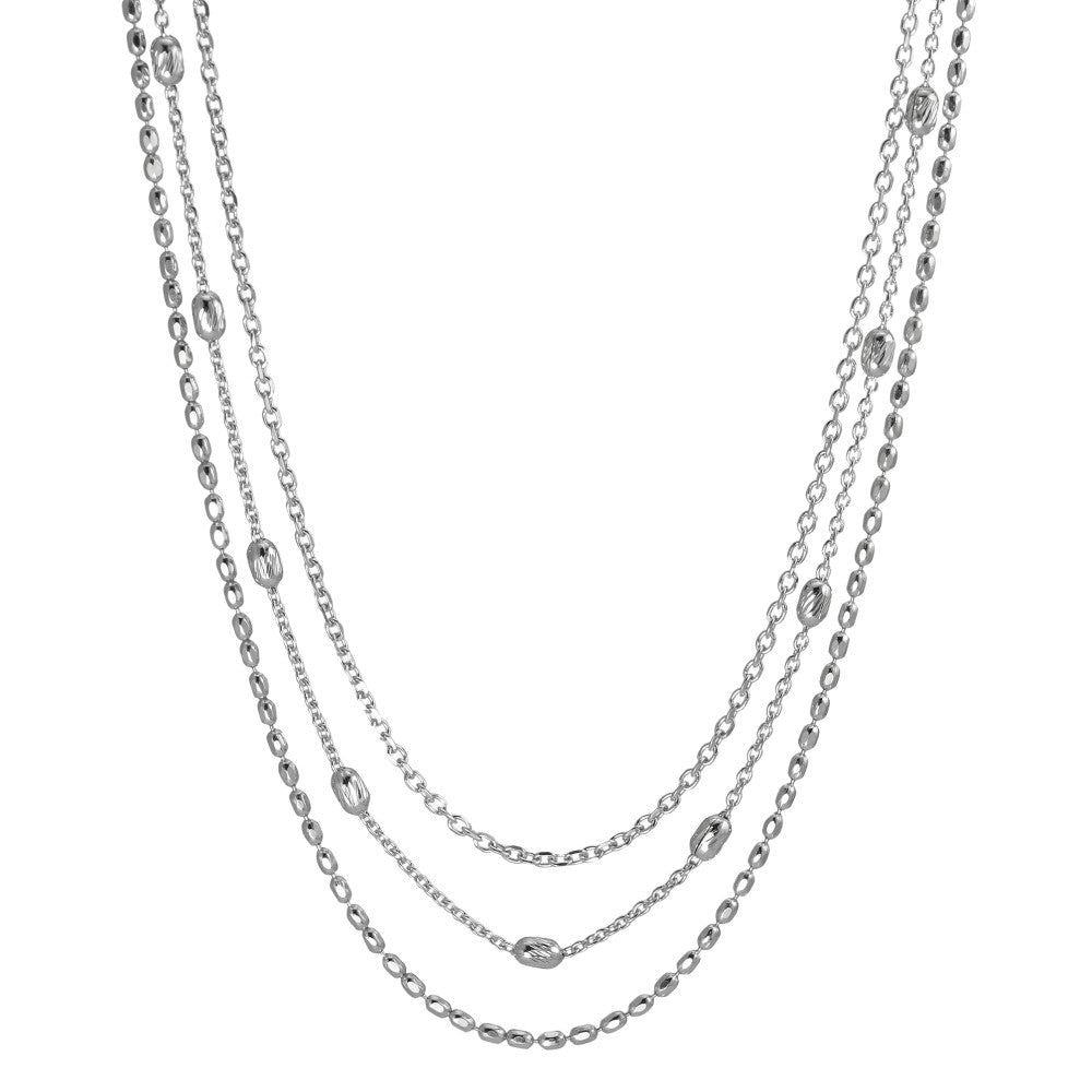 Collier Sølv rhodineret 41-43 cm