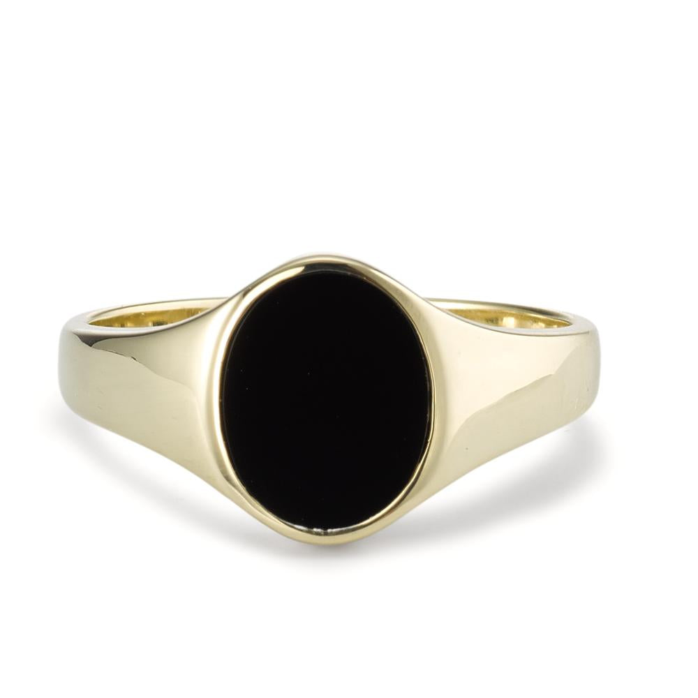 Fingerring 375/9K guld Onyx