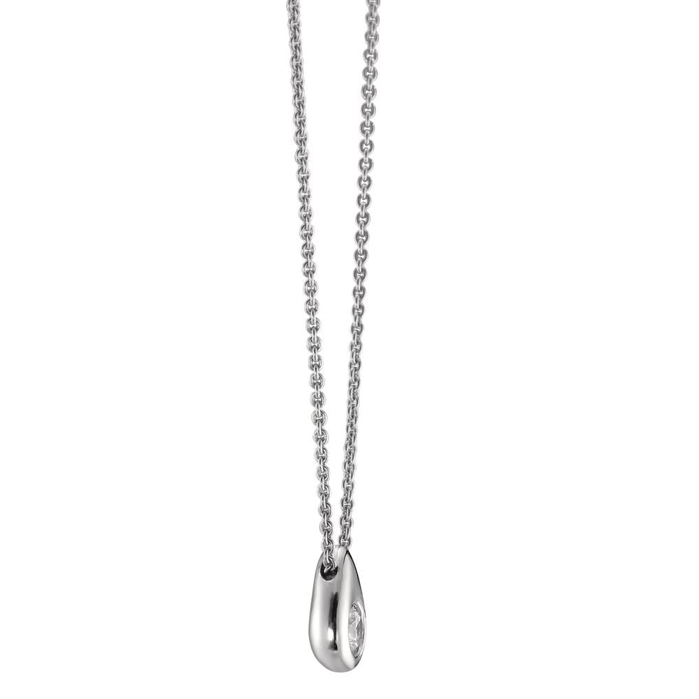 Collier 750/18K hvidguld Diamant 0.06 ct, w-si 40-42 cm