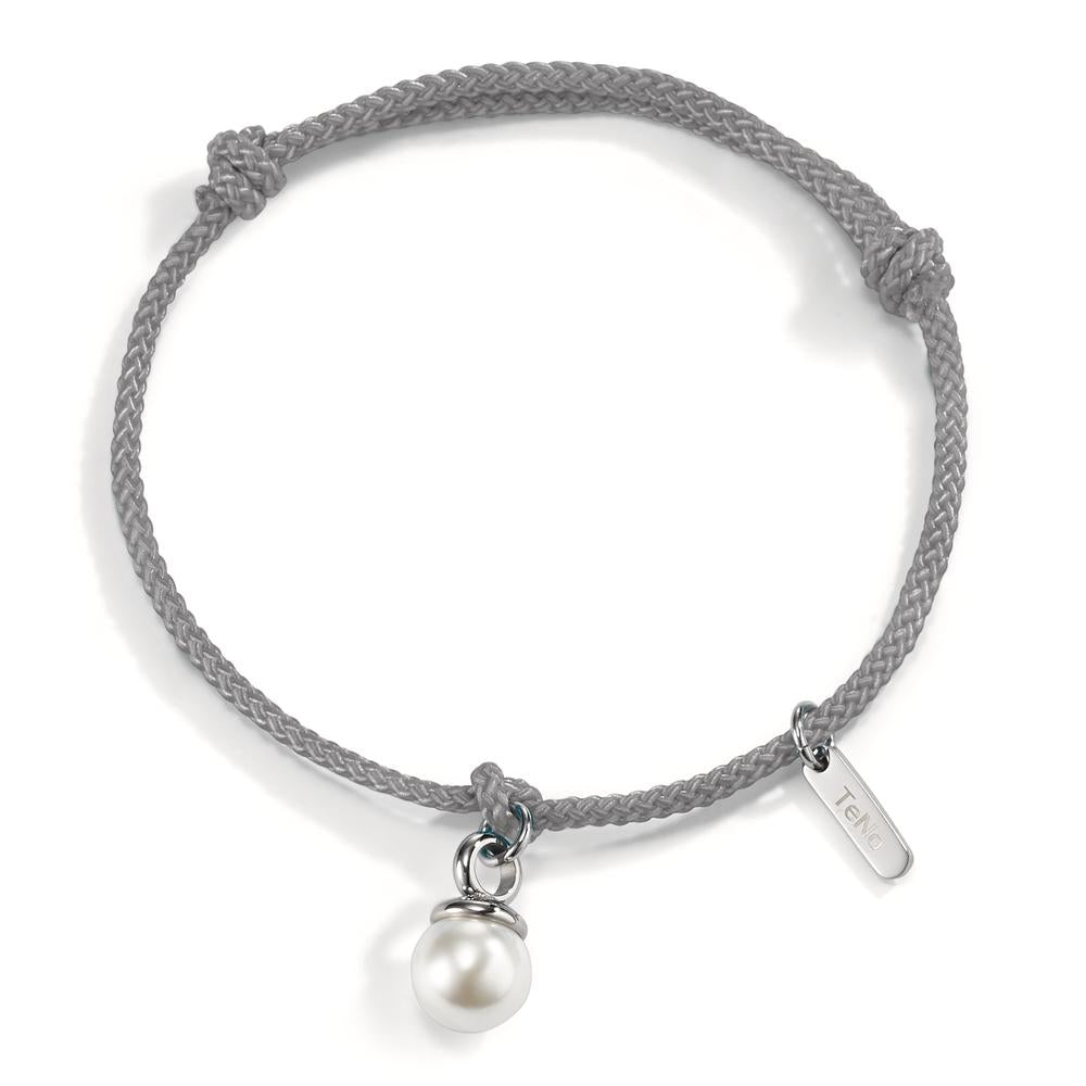 Armbånd Tekstil Skalperle 16-21 cm Ø7 mm