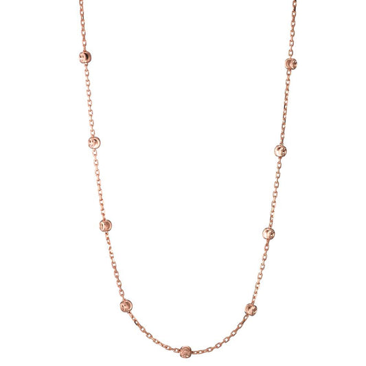 Collier 750/18K rødguld 42-45 cm