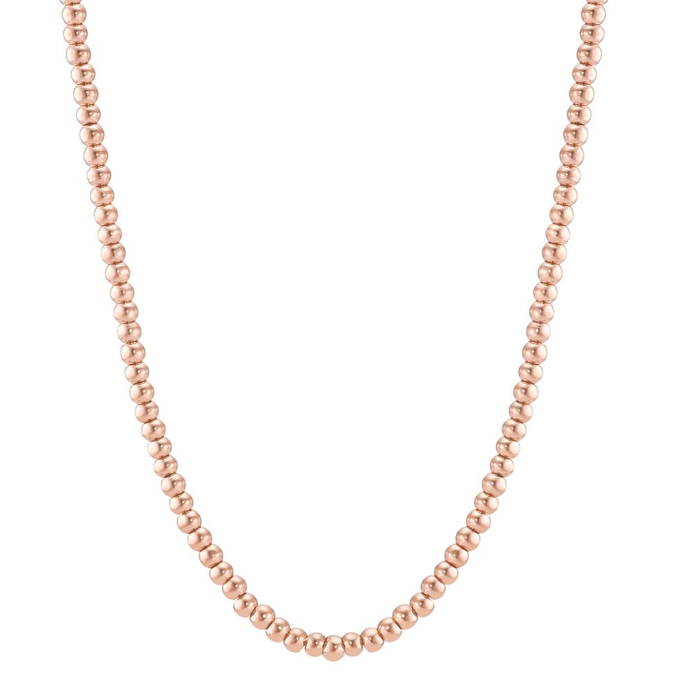 Collier Rustfrit stål rose IP belagt 40-43 cm Ø3 mm