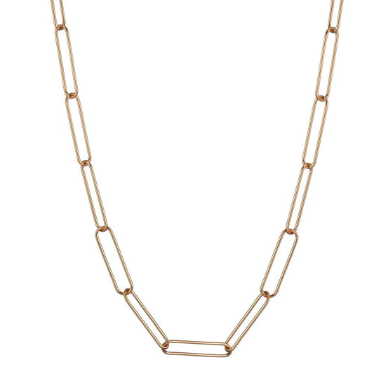 Collier Bronze gul forgyldt 39-44 cm