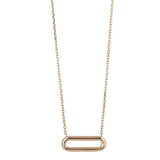 Collier Bronze gul forgyldt 40-44 cm