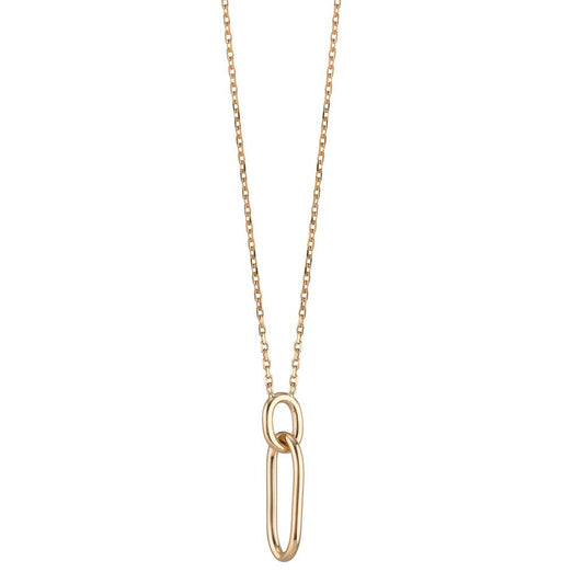 Collier Bronze gul forgyldt 40-45 cm