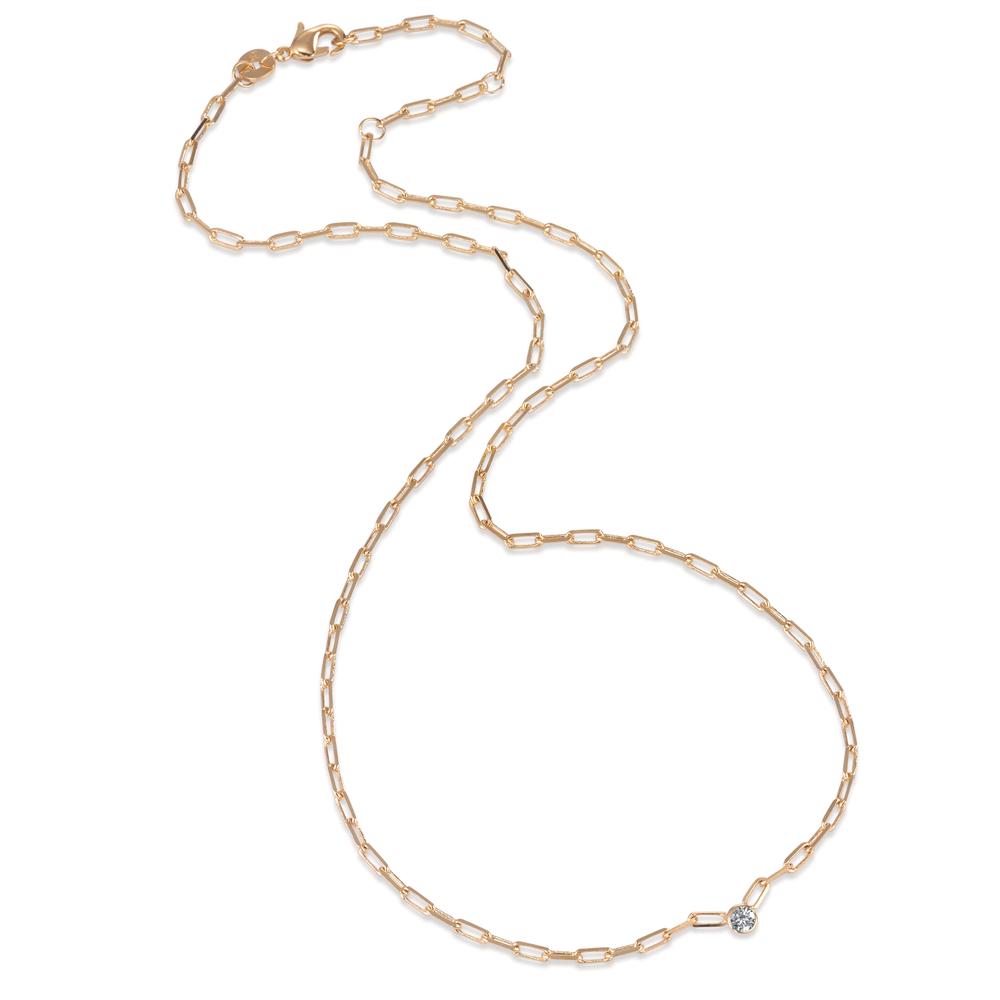 Collier Bronze Zirconia 40-45 cm